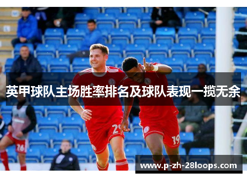 英甲球队主场胜率排名及球队表现一揽无余
